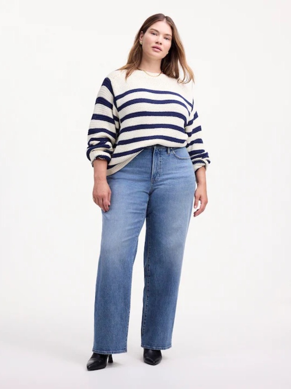 NWT Madewell The Perfect Vintage Wide-Leg Jean Women’s 18W